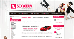 Desktop Screenshot of damska-obuv.com