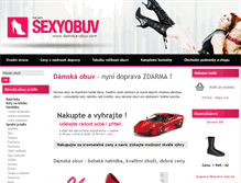 Tablet Screenshot of damska-obuv.com